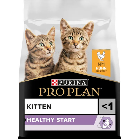 Purina Pro Plan Kitten Healthy Start pui, hrana pisoi, 400 g